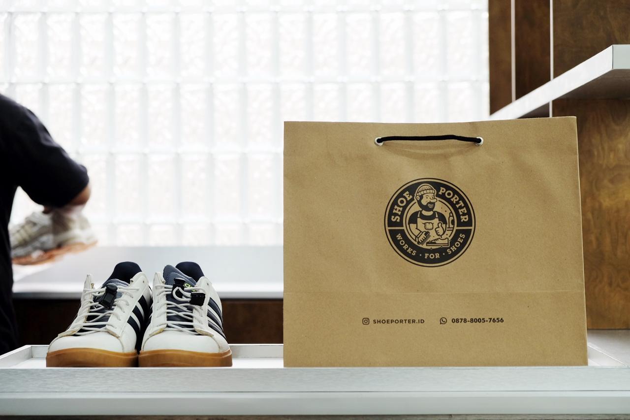 shoeporter cuci sepatu terdekat