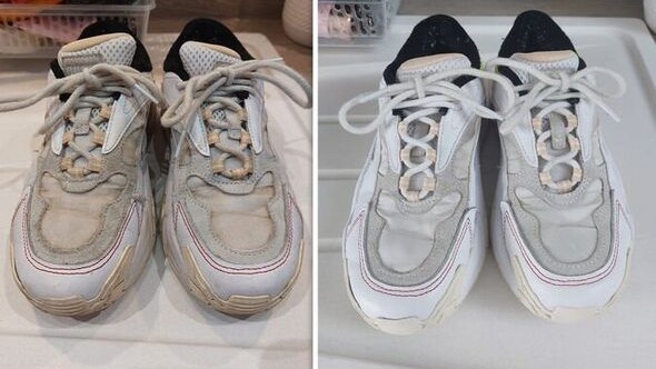 unyellowing sepatu - shoeporter