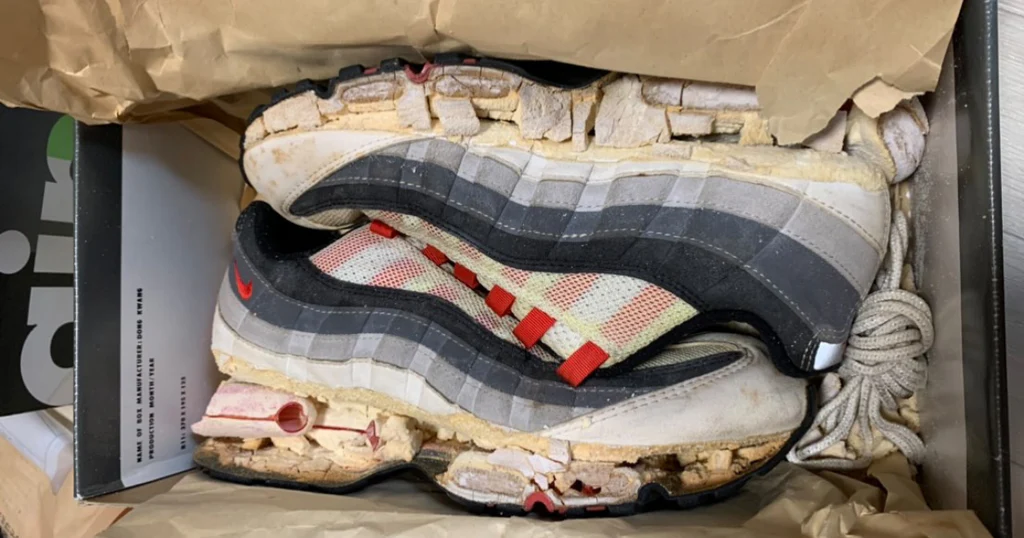 hidrolisis sepatu - shoeporter